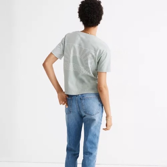 Madewell x Free & Easy Sunset Graphic Easy Crop Tee - Picture 3 of 16